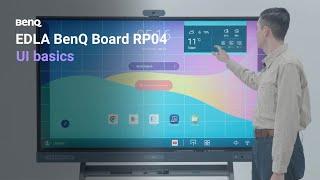 BenQ Board Pro RP04 UI Basics | BenQ