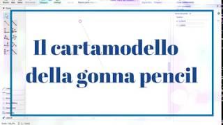 cartamodello per gonna dritta