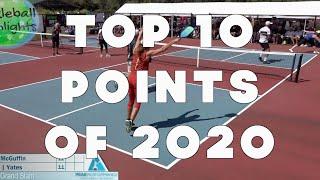 TOP 10 PICKLEBALL POINTS OF THE YEAR - 2020