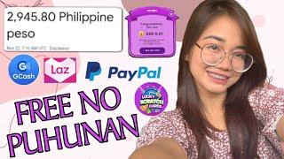 FREE NO PUHUNAN EARN ₱2,945 - SCRATCH SCRATCH LANG SA PHONE