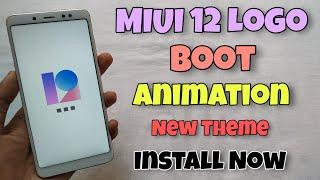 MIUI 12 LoGo Boot Animation Install Any Xiaomi Device | Without Root 