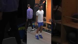 Novak Djokovic explosive workout  #tennistraining#tennis #australianopen 2025 #prematch