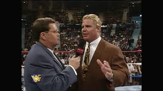 Mr Perfect Interview with Jim Ross on returning to the ring to face Triple H! (WWF)