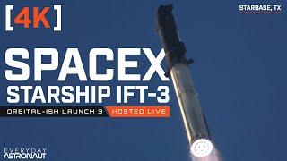 [4K] Watch SpaceX launch Starship, LIVE up close and personal!