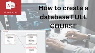 How to create a database FULL COURSE