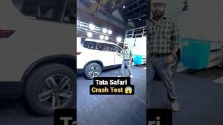 Can the Tata Safari live up to its safety claims? Watch this live crash test and find out!