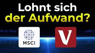 MSCI oder Vanguard? ETF-Strategie-Vergleich 2024  Simple vs. komplexe ETF-Portfolios