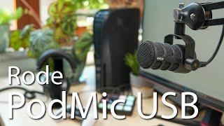 Rode PodMic USB im Test - Ein hybrides Broadcast-Mikrofon mit spannenden Extras