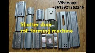 Stocked machine for shutter door roll forming machine2020