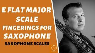 Eb Major Scale Fingerings on Saxophone (with sheet music)