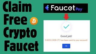 Claim free LTC BTC | Instant Faucetpay Payout | New paying Faucet site #btc #cryptofaucet #crypto