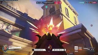 18810 DMG! ASHE GOD! GALE INSANE ASHE OVERWATCH 2 SEASON 8 GAMEPLAY TOP 500