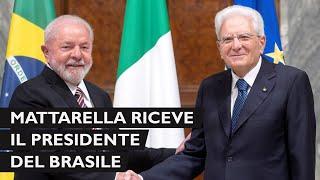 Il Presidente Mattarella incontra il Presidente della Repubblica Federativa del Brasile