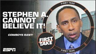 Stephen A. DUMBFOUNDED & INFURIATED over the Dallas Cowboys ‘winning culture’ | First Take