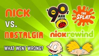 Nickelodeon vs. Nostalgia | How Did Their Throwback Blocks Kinda Fail?