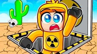 Surviving 100 DAYS in Nuclear Wasteland in Roblox!