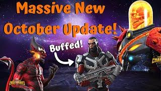 Massive New October Update Info! Act 6 Nerf! Pun2099 Buff Notes! - Marvel Contest of Champions