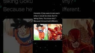 who will win goku vs Flash? #anime #dbs #dragonballsuper #dbz #gokufans #gokufanclub001