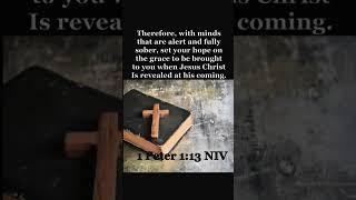 Bible Verse Of The Day 1 Peter 1:13 #verseoftheday #bibleverse #scriptureoftheday