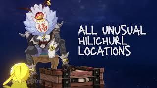 All UNUSUAL HILICHURL Locations - Genshin Impact Guide