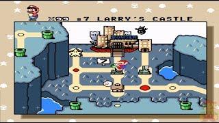 Super Mario World HD 100% WORLD 7: VALLEY OF BOWSER