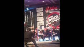 Bonica Lough squat 257.5kg @Arnold Classic