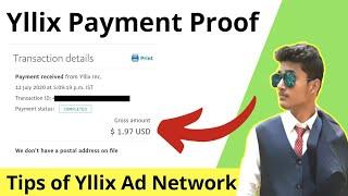 Yllix Ads Network Paytment Proof | Google Adsense Best Alternative 2020 | Increase Yllix CPM Rates