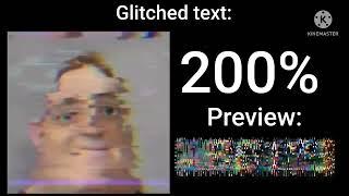 Mr Incredible Becoming Glitched  (Glitched text):