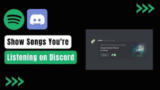 How To Show You're Listening To Spotify On Discord !