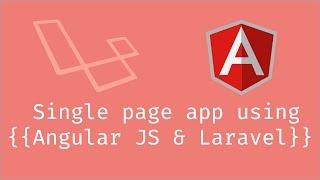 Setting up the app and routes - Ep1 - SPA Laravel & Angular