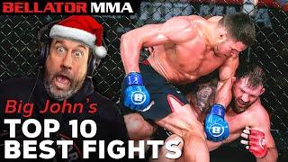 Big John's TOP 10 BEST FIGHTS OF 2020 | Bellator MMA