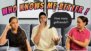 WHO KNOWS ME BETTER ?  | MOM vs SISTER | Itsmegagan