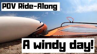 High Wind POV. Ride-Along Sessions with Cookie!