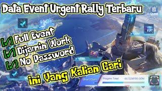 Data Event Urgent Rally Terbaru Patch Edith|Data Tambahan ML Lite