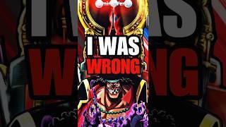 I Was WRONG About Blackbeard… #anime #onepiece #luffy #shorts