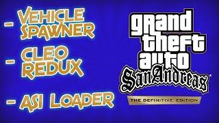 GTA San Andreas Definitive Edition - How to Install Vehicle Spawner with CLEO REDUX and ASI LOADER