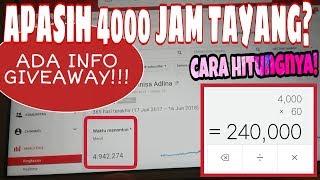 APA SIH 4000 JAM TAYANG ITU DAN CARA MENGHITUNGNYA by Khairunnisa Adlina