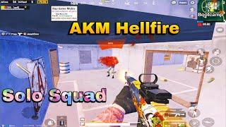 PUBG Mobile | AKM Hellfire Solo Squad Săn Người Và Biến Thành Hình Nộm Halloween