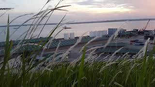 Teluk Balikpapan Sunset View from PTK Shorebase Tanjung Batu