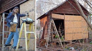 Renovating An Abandoned 100 Year Old Tiny House | #011