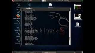 Backtrack 5 R3 emails collector with metasploit