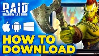 How to Play Raid Shadow Legends on PC & Mobiles  DOWNLOAD WITH BONUSES  2024