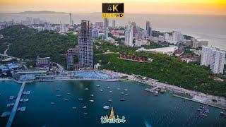 Pattaya in 4K | Exclusive Drone Shots | Thailand Tourism |