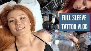 FULL SLEEVE TATTOO VLOG!!! | GIRLS WITH SLEEVES