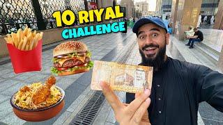 Spending 24 hours in 10 riyal challenge