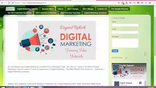 How to Promote Website or Videos on Linkedin Company Page Training Tutorial 2017 - Digital Rakesh