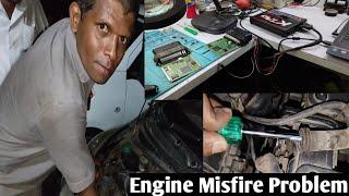 Engine Misfire Caused by a Faulty ECM