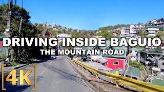 Driving The Scenic Roads of Baguio City | Driving Tour | 4K | Philippines