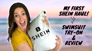 My First SHEIN HAUL! Trying On Swimsuits, Coverups, & Dresses, Plus Discount Code!  Adara Unboxed