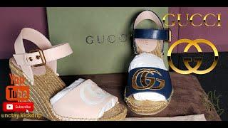 Take A Look: GUCCI Wedge Sandals PART 1 @unctay